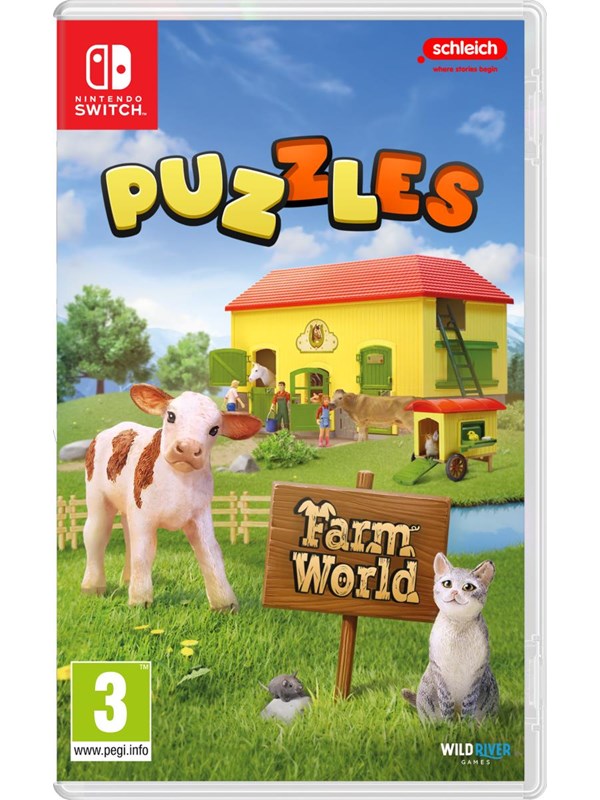 Schleich Puzzles FARM WORLD - Nintendo Switch - Puslespill