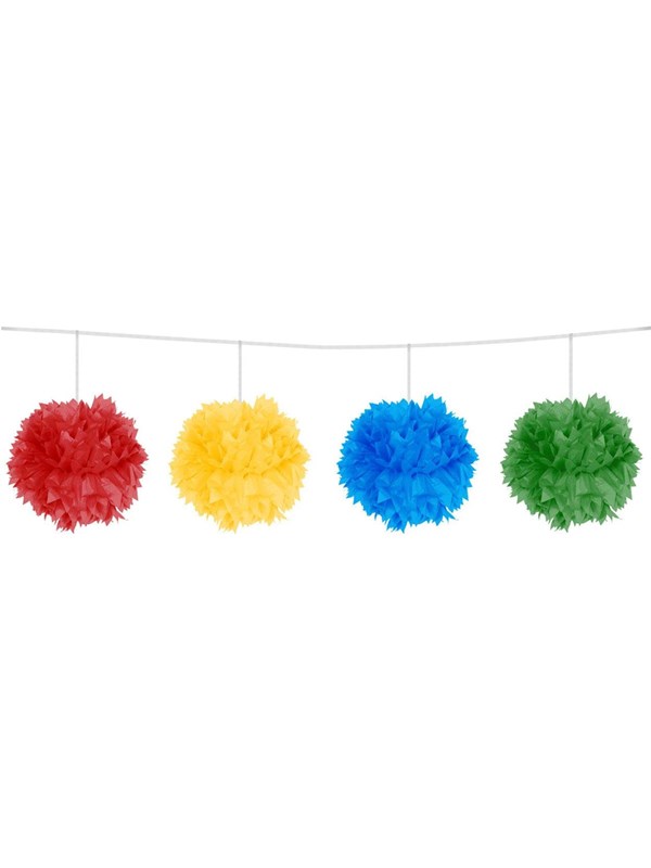 Folat BV Colored Pompom Garland