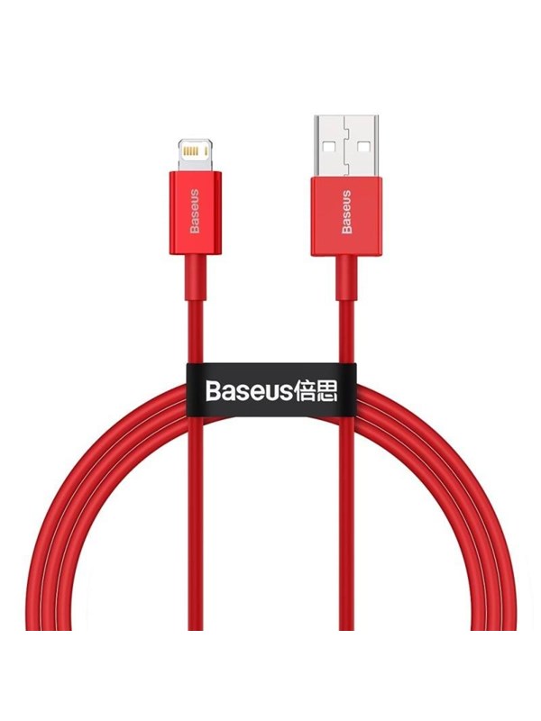 Baseus Superior Series Cable USB to iP 2.4A 1m (red)
