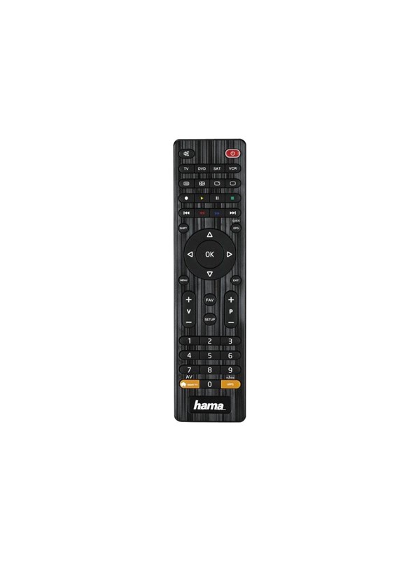 Hama 4in1 universal remote control - black