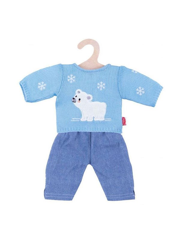 Heless Dolls Jeans with Polar Bear Sweater 35-45 cm