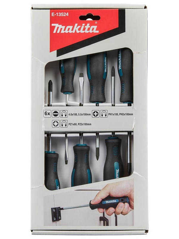 Makita E-13524 Screwdriver Set 6-Piece