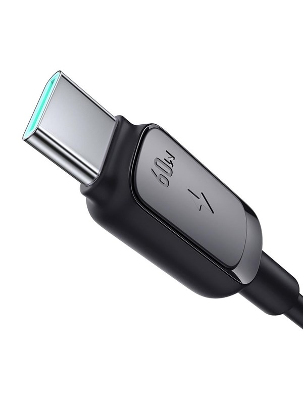 Joyroom Multi-Color Series A14 USB-C / USB-C 60W Cable 1.2 m - Black