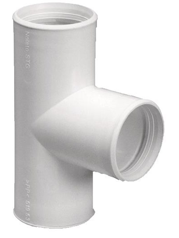 Purus manifold 90° 32 mm white pp/tpe