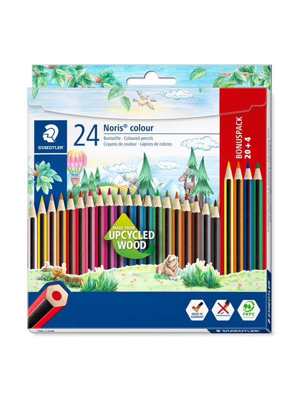 Staedtler Colour.pencil Noris 24ct  100% PEFC