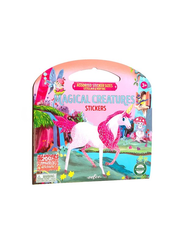 eeBoo Magical Creatures Sticker Book