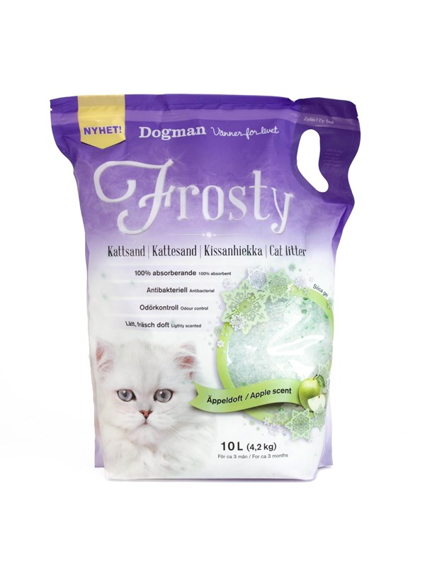 Dogman Cat Litter Frosty Apple Scent 10L