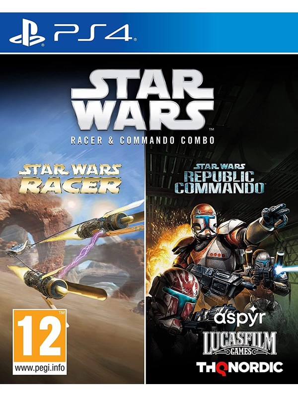 Star Wars Racer & Commando Combo - Sony PlayStation 4 - Action