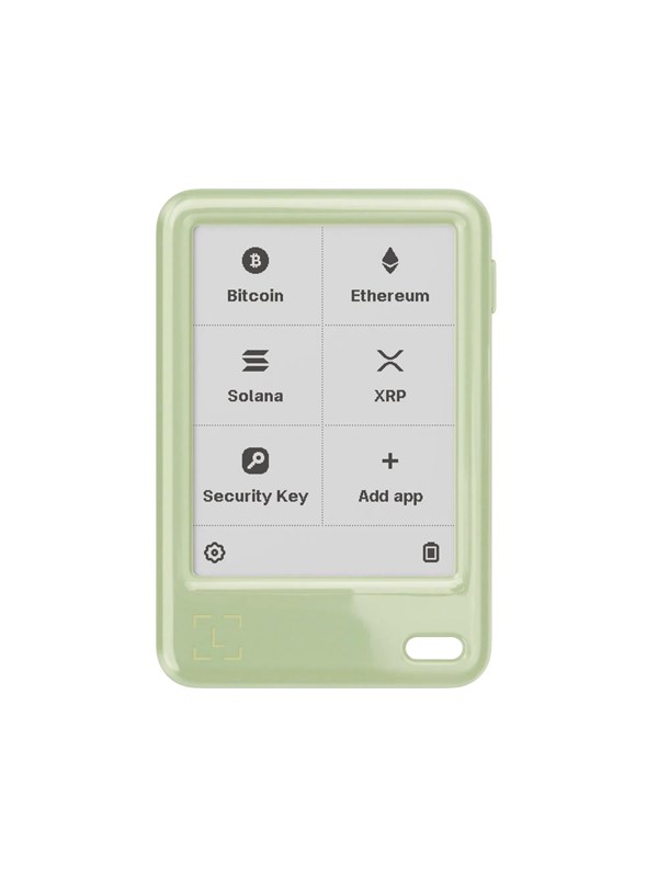 Ledger Nano Gen 5 Matcha Green Crypto Hardware Wallet with Recovery Key