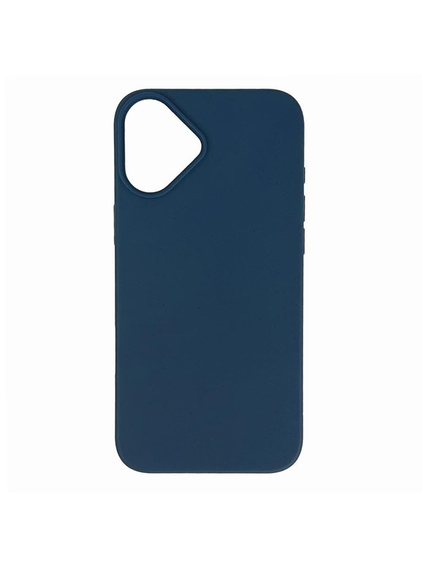 Hurtel Multiple Color Wheat Bran Case for iPhone 16 - Blue