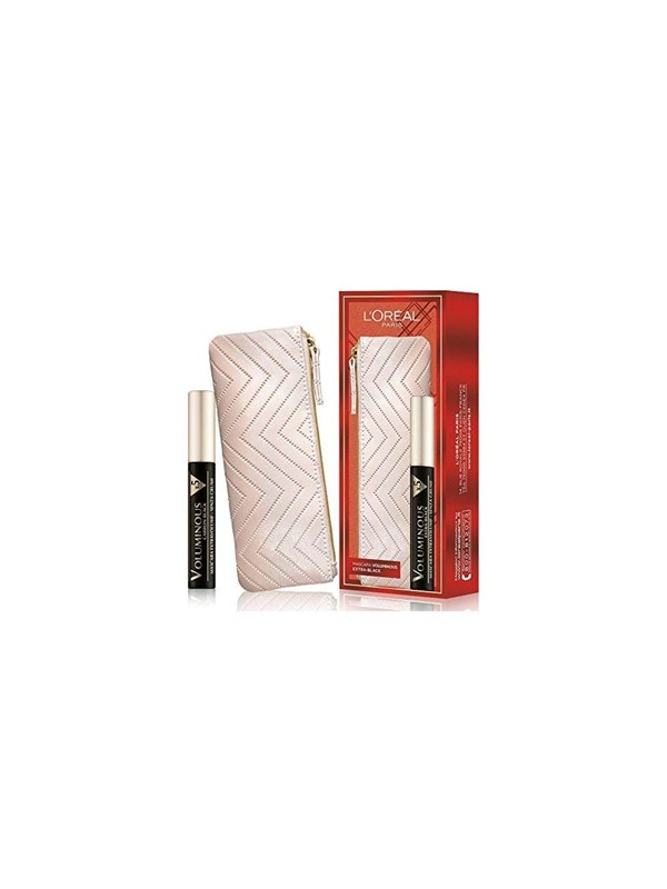 L`Oreal Paris Set L'Oreal Paris: Textile Makeup Bag Cream + Vol