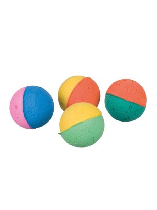 Trixie Set of Soft Balls ø 4.5 cm assorted colours