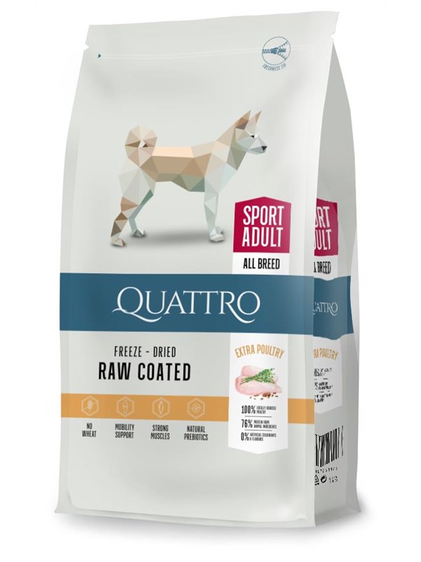 Quattro All Breed Active Adult 12kg