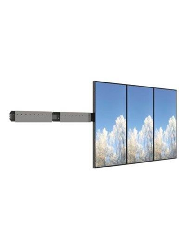 HI-ND VIDEO ROW mounting kit - for flat panel - portrait - Max - recommended for 50"