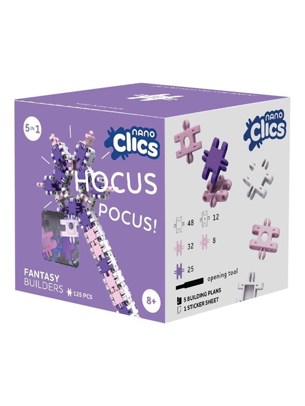 Clics - Nano  - Fantasy Builders 125 pcs.