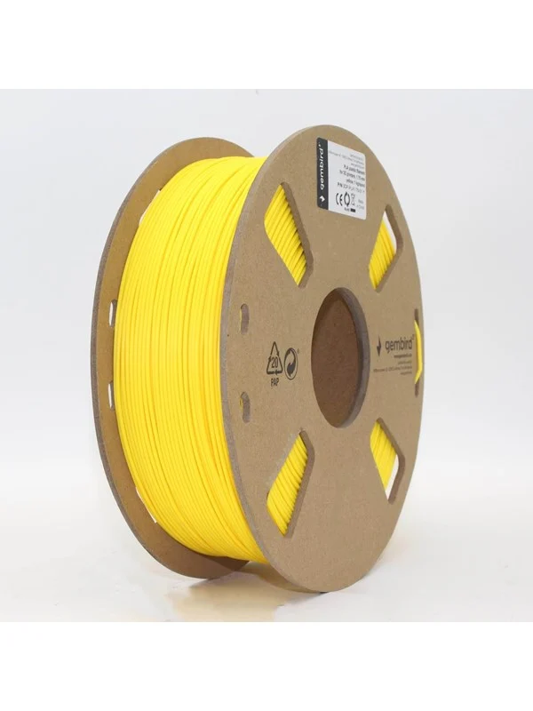 Gembird PLA filament - Yellow - 1.75mm ø - 1 kg