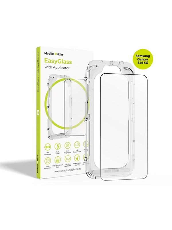 Mobile Origin EasyGlass with Applicator Samsung Galaxy S26 5G