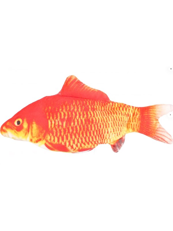 FLAMINGO - Cat toy Flounder electric fish orange