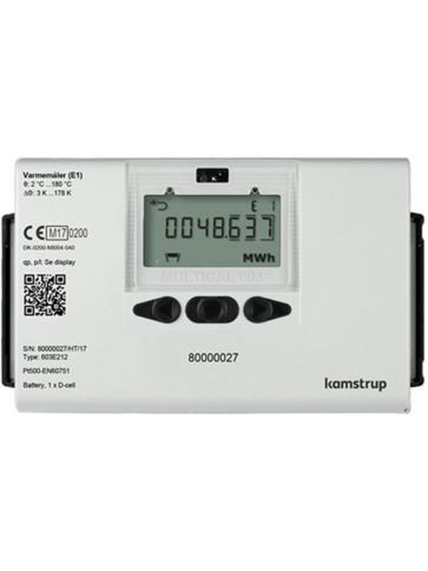 Kamstrup multical® 603 heat meter 1.5 m3/h outlet