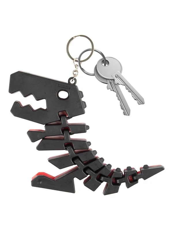 World of Dinosaurs Keychain Dino Bones