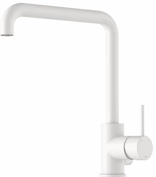 Mora INXX II Sharp blandebatteri med ventil (matt hvit)