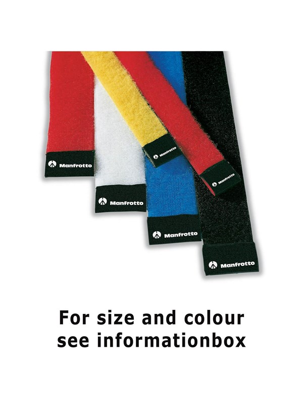 Manfrotto Velcro Cable Strap 4x90cm Black