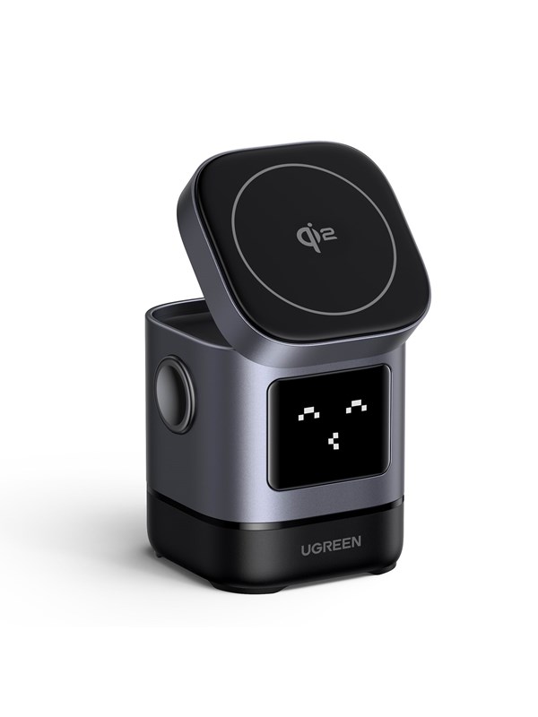 UGREEN Uno 2 In 1 Wireless Charger-Qi2 15w Wireless Charging