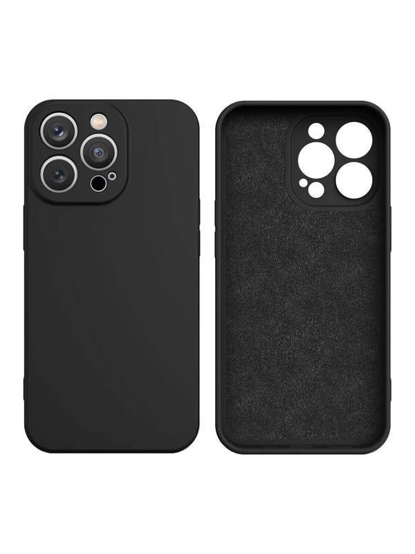 Hurtel Silicone Case for Samsung Galaxy A14 5G / Galaxy A14 Silicone Cover Black