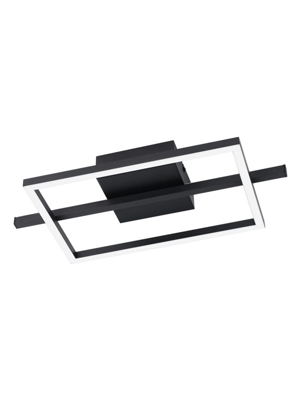 EGLO AMANDOLO TAKLAMPE 4-KANT CCT SVART