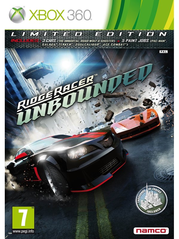 Ridge Racer Unbounded - Microsoft Xbox 360 - Racing