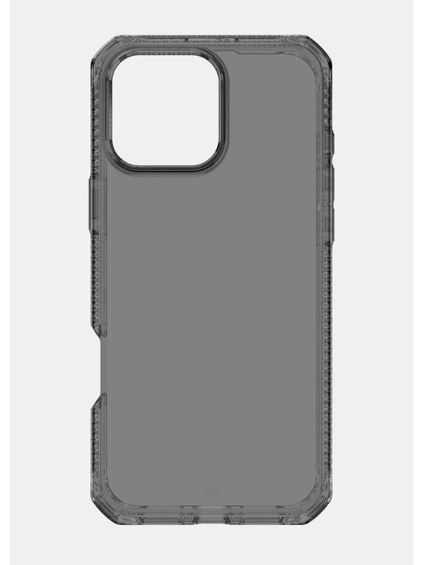 ITSKINS  SPECTRUM CLEAR cover for iPhone 16 Pro®. Smoke
