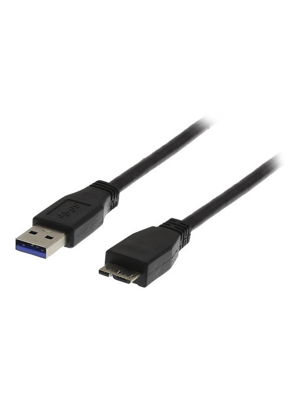 Deltaco USB3-005 - USB cable - USB Type A to Micro-USB Type B - 50 cm