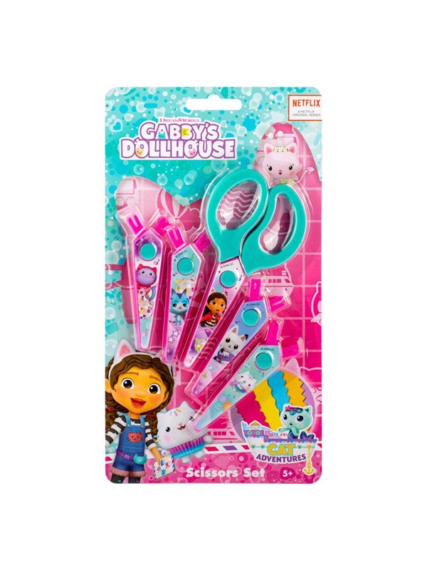 Canenco Gabbys Dollhouse Scissors with 5 Serrated Blades