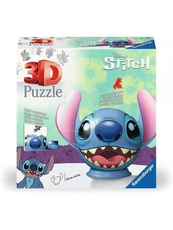 Ravensburger 3D Puzzle Stitch with Ears 72 pcs. 3D Puslespill