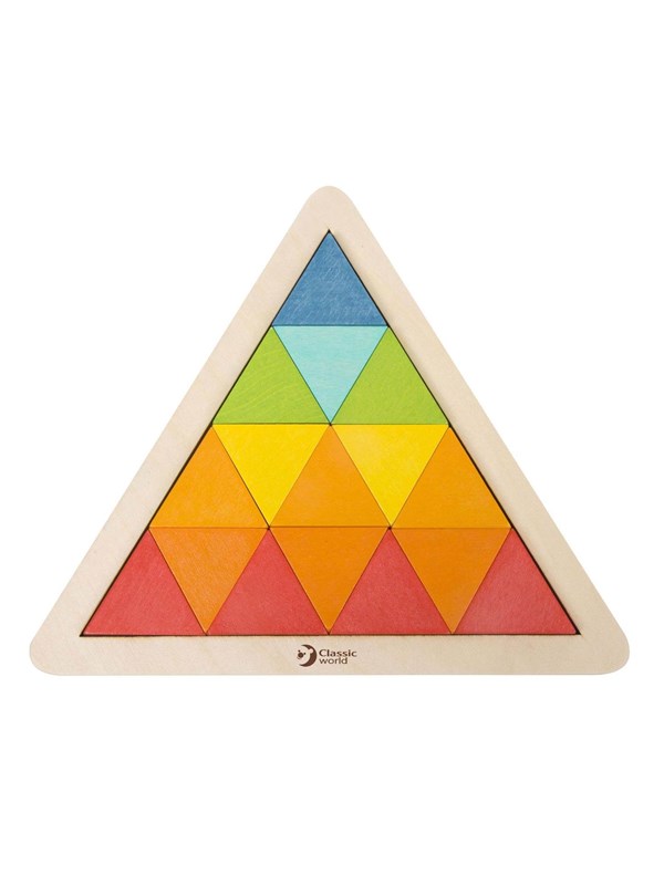 Classic World Wooden Mosaic Puzzle 67pcs. Tre