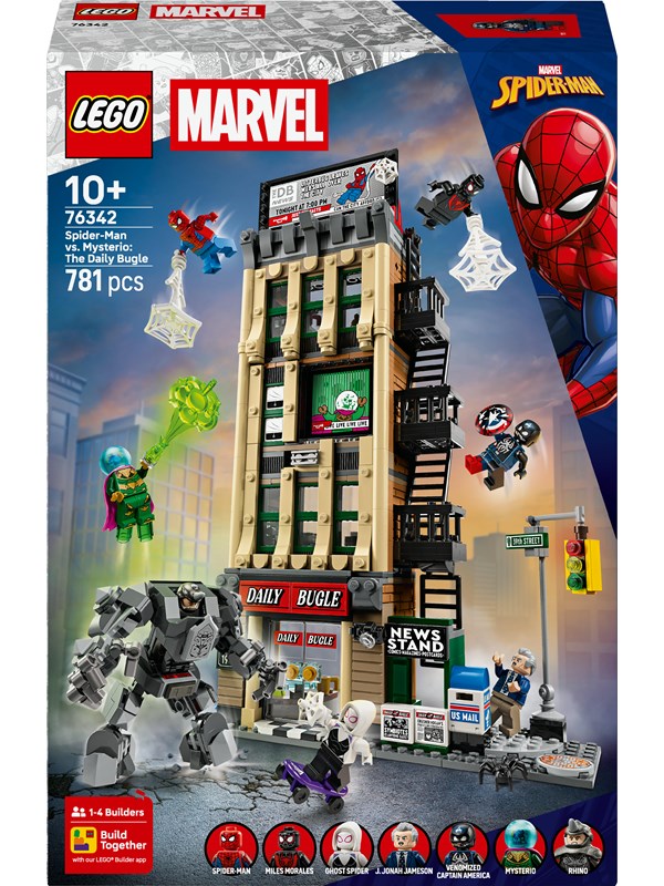 LEGO Marvel 76342 Spider-Man mot Mysterio: Daily Bugle