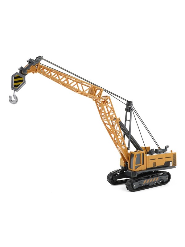 Toi-Toys - METAL Construction vehicle - crane truck with caterpillar tracks 1:55
