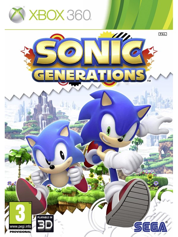Sonic Generations - Microsoft Xbox 360 - Action