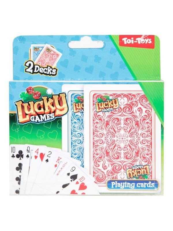Toi-Toys Lucky Games Playing Cards 2 pcs.
