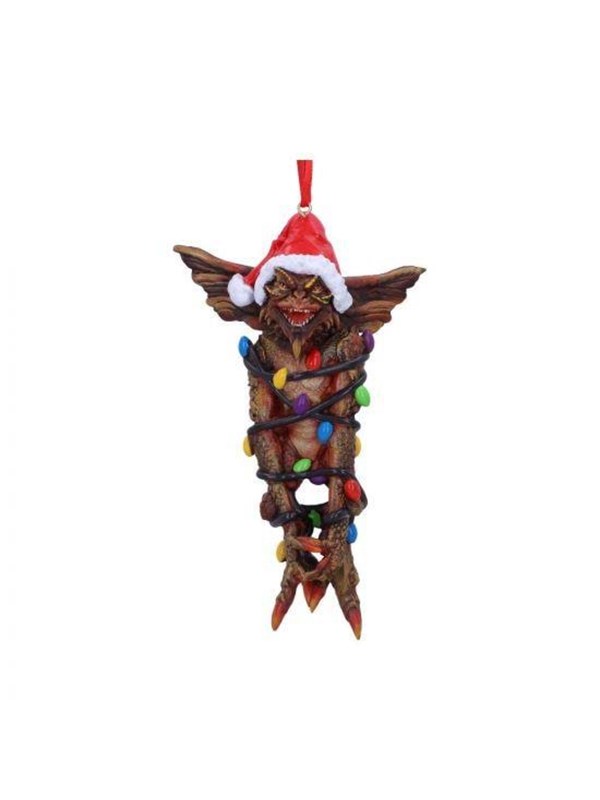 Nemesis Now - Gremlins Mohawk in Fairy Lights julepynt - Figur