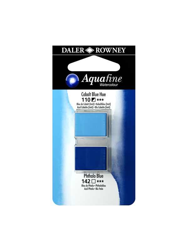 Daler-Rowney Aquafine HP Cobalt Blue Hue/Phthalo Blue