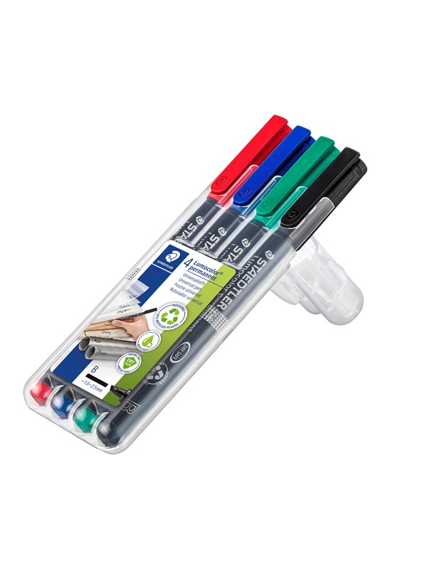 Staedtler Universal pen Lumocolor perm B 4pcs