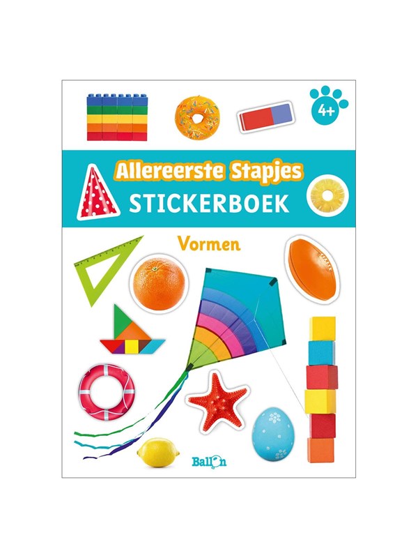 Standaard Uitgeverij First Steps Sticker Book - Shapes