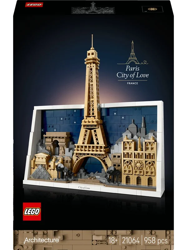 LEGO Architecture 21064 Paris - romantikkens by