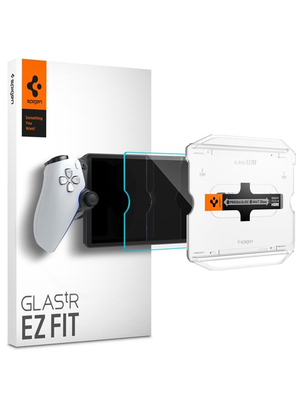 Spigen Glass tR EZ Fit - PlayStation Portal Remote Player - Miscellaneous Tilbehør til spillkonsoll - PlayStation Portal