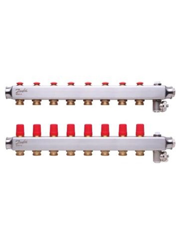 Danfoss floor heating manifold 8+8 SSM