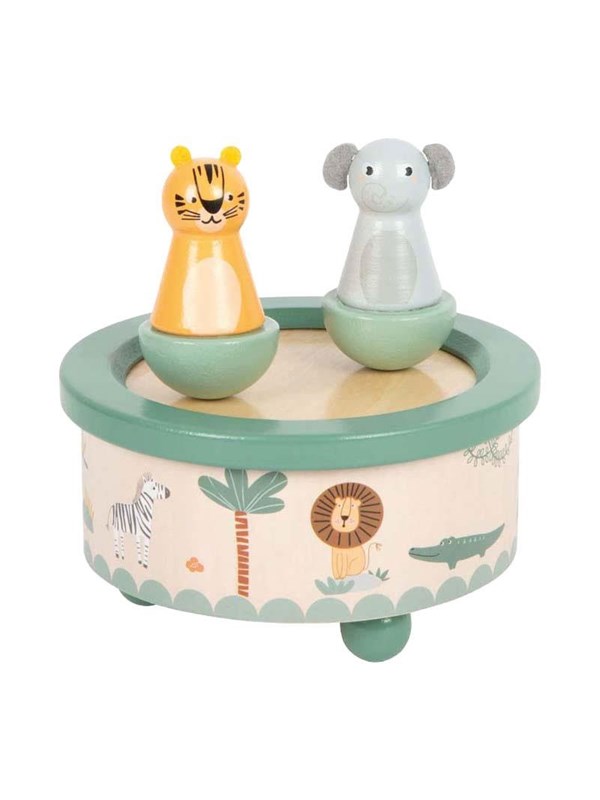 Small Foot - Wooden Music Box Safari FSC