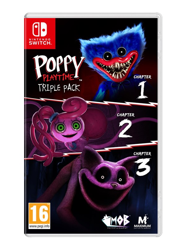 Poppy Playtime Triple Pack - Nintendo Switch - Horror