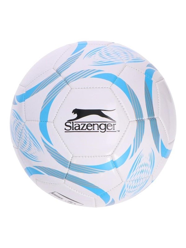 Slazenger - 32-panel training football size 5 - white/blue