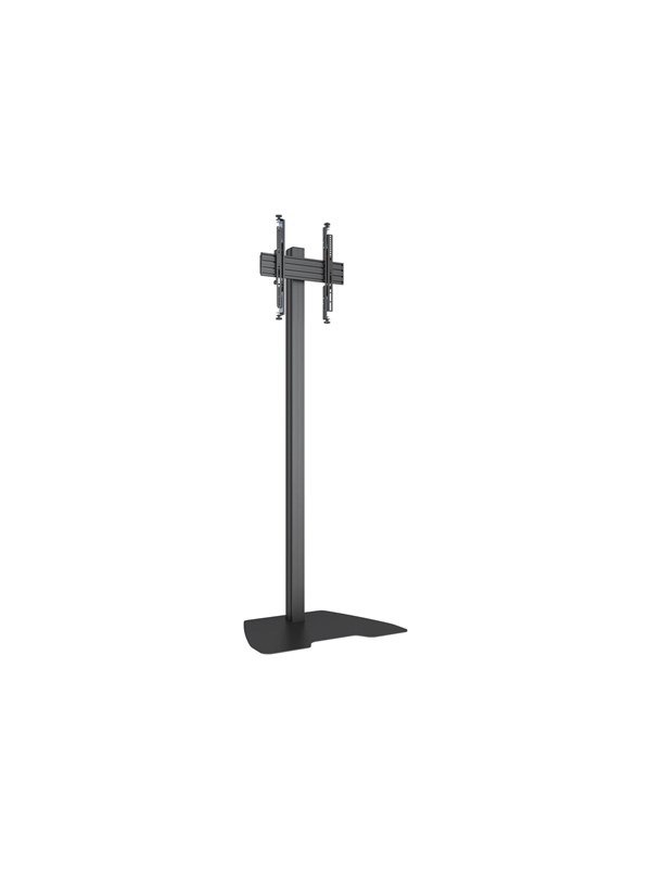 Multibrackets M Pro Series - stand - for flat panel - Micro Adjustable - black - Max 50 kg - recommended for 75"